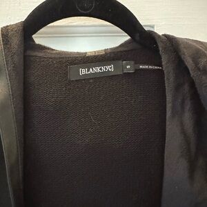 Blank NYC Black Leather Jacket